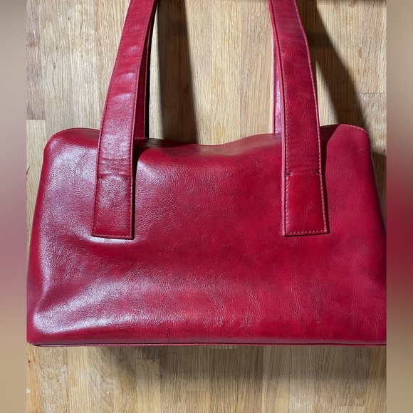 Vintage Marc Picard Leather Shoulder Bag - Picture 3 of 5